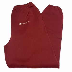 Champion Vintage Script Spellout Jogger Sweatpants